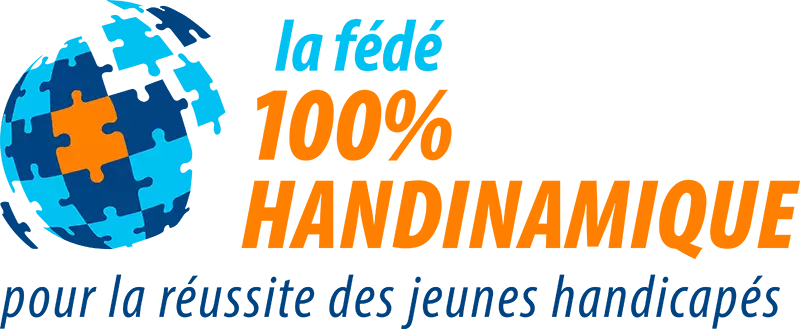 Logo de la Fédé 100% Handinamique